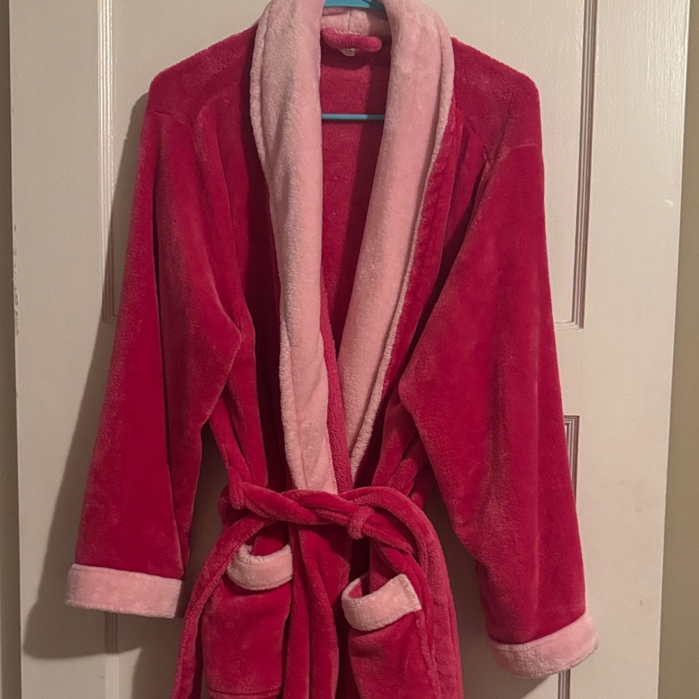 Cozy Hot Pink Robe